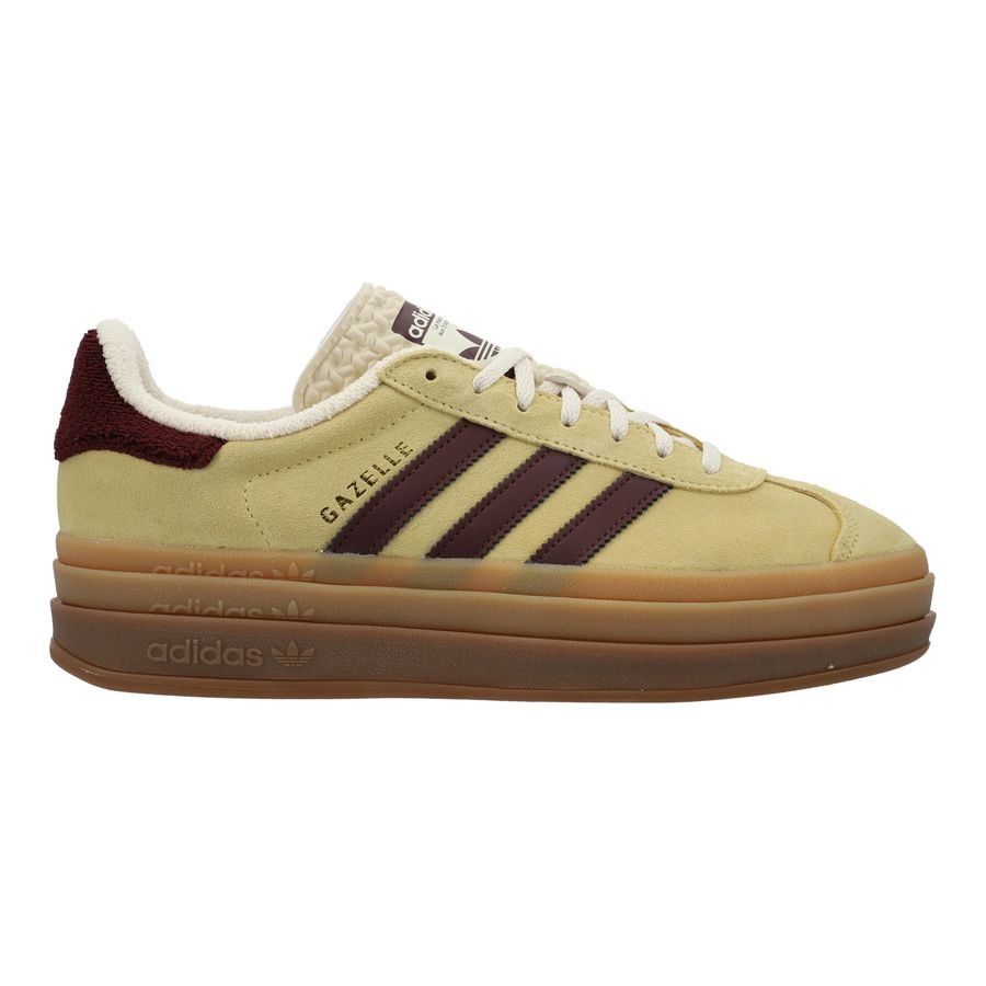 adidas Originals Sneaker Gazelle Bold - Gelb/Bordeaux/Weiß Damen von adidas Originals