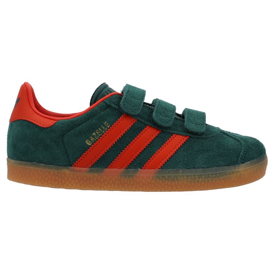 adidas Originals Sneaker Gazelle Velcro - Grün/Rot Kinder von adidas Originals