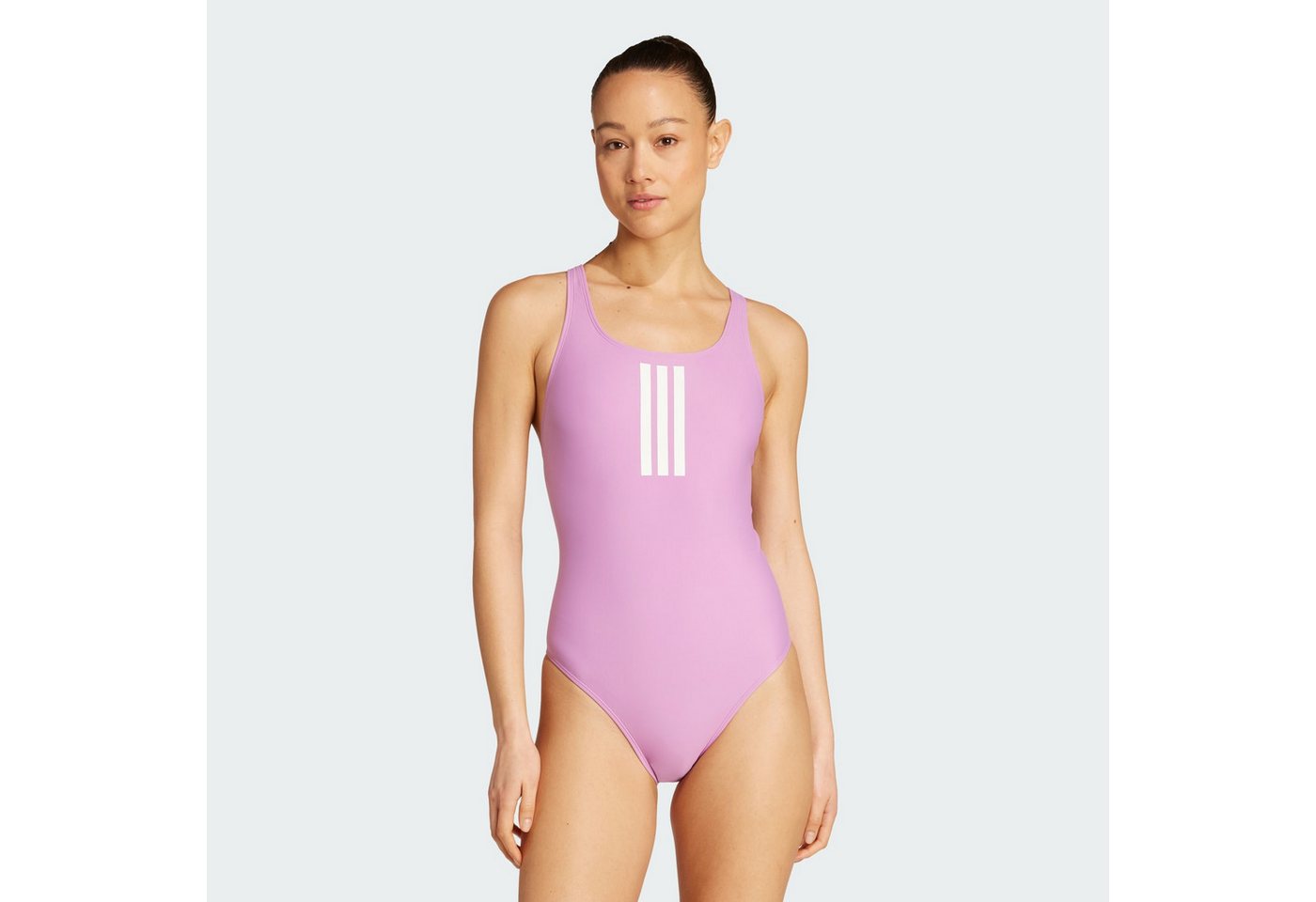 adidas Performance Badeanzug 3-STREIFEN V-BACK BADEANZUG von adidas Performance