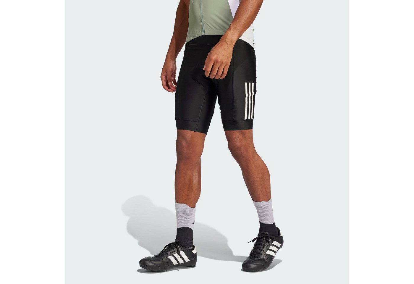 adidas Performance Fahrradhose ESSENTIALS 3-STREIFEN PADDED CYCLING SHORTS von adidas Performance