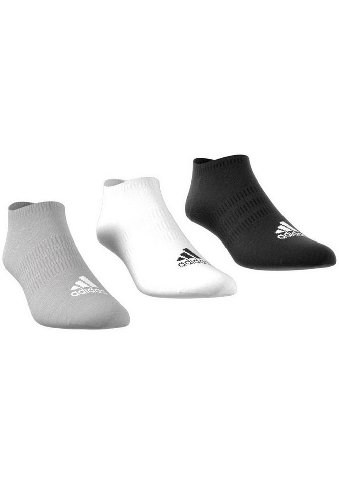 adidas Performance Funktionssocken THIN AND LIGHT NOSHOW SOCKEN, 3 PAAR (3-Paar) von adidas Performance