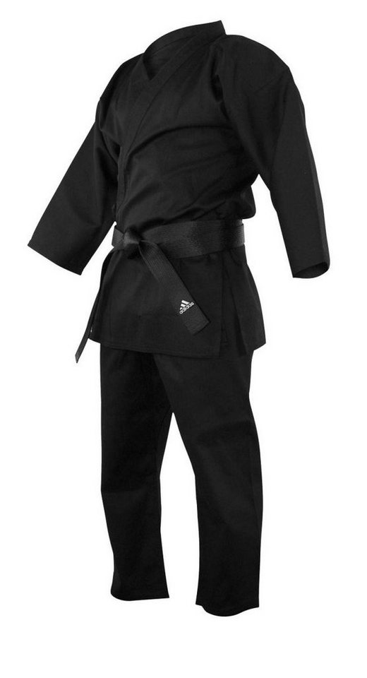 adidas Performance Karateanzug Kampfsportanzug Bushido schwarz mit Jacke und Hose von adidas Performance
