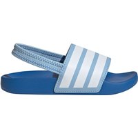adidas Adilette Estrap Badelatschen Kinder JR5332 - clear sky/cloud white/bright royal 31 von adidas Sportswear