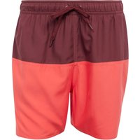 adidas Colorblock CLX Badeshorts Herren JD4245 - shadow red/semi lucid red S von adidas Sportswear