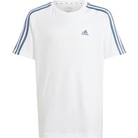 adidas Essentials 3-Streifen Loose Fit Boyfriend T-Shirt Damen 001A - white/prloin 128 von adidas Sportswear