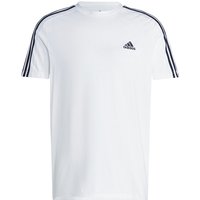 adidas Essentials Freizeitshirt Herren 000 - white/black L/T von adidas Sportswear