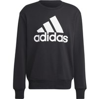 adidas Essentials French Terry Big Logo Sweatshirt Herren IC9324 - black XL von adidas Sportswear