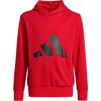 adidas Essentials Hoodie Kinder JE1389 - pure ruby/black 176 von adidas Sportswear