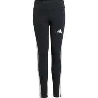 adidas Essentials Leggings Mädchen JD6473 - black/white 140 von adidas Sportswear