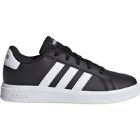 adidas Grand Court Lace-Up Sneaker Kinder GW6503 - core black/cloud white/core black 31.5 von adidas Sportswear