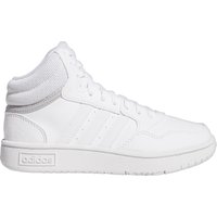 adidas Hoops Mid-Top Sneaker Kinder GW0401 - cloud white/cloud white/grey two 35.5 von adidas Sportswear