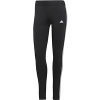 adidas Loungewear Essentials 3-Streifen Leggings Damen 095A - black/white XXS/S von adidas Sportswear