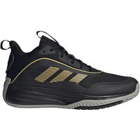adidas Sportswear Own the Game 3 Mid-Top Basketballschuhe Herren IF4566 - core black/gold met./mgh solid grey 44 2/3 von adidas Sportswear