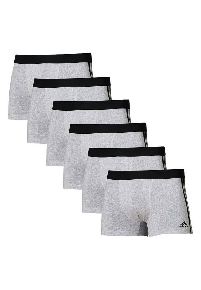 adidas Sportswear Retro Boxer 6er Pack Active Flex Cotton 3 Stripes (Spar-Set, 6-St) Retro Short / Pant - Baumwolle - Ohne Eingriff - von adidas Sportswear