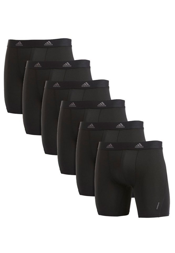 adidas Sportswear Retro Boxer 6er Pack Active Micro Flex Eco (Spar-Set, 6-St) Long Short / Pant - Ohne Eingriff - Weiche Nahtverarbeitung von adidas Sportswear