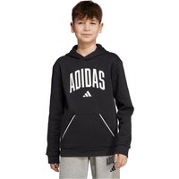 adidas Sportswear Seasonals Essentials Collegiate Typography Hoodie Kinder JM1536 - black/white 164 von adidas Sportswear