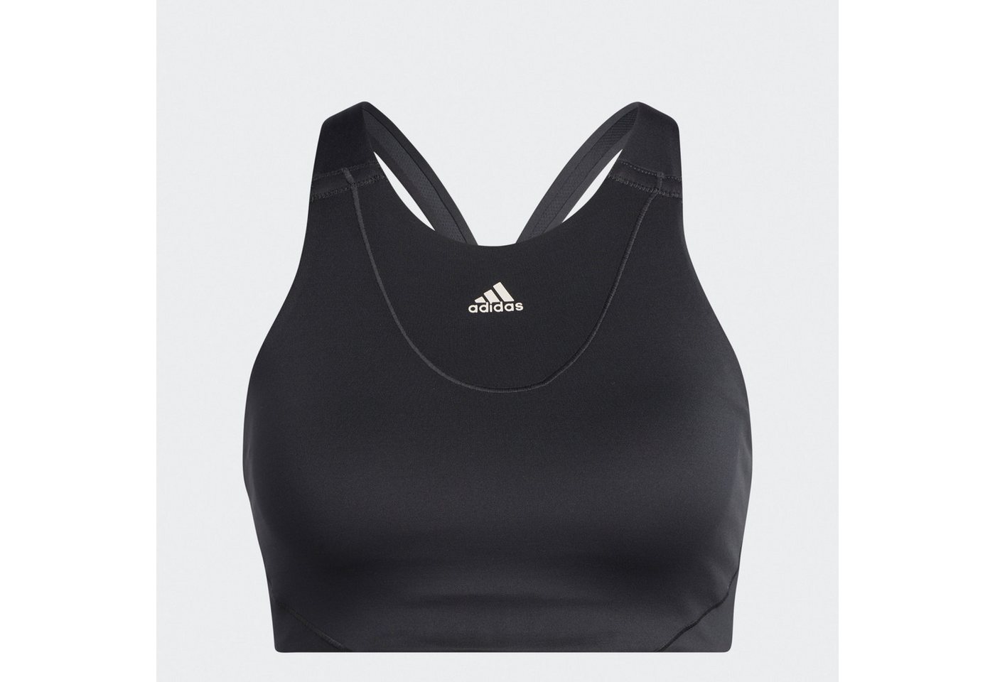 adidas Sportswear Sport-BH Medium Suport YOGA Damen Sport-BH mittlerer Halt schwarz von adidas Sportswear