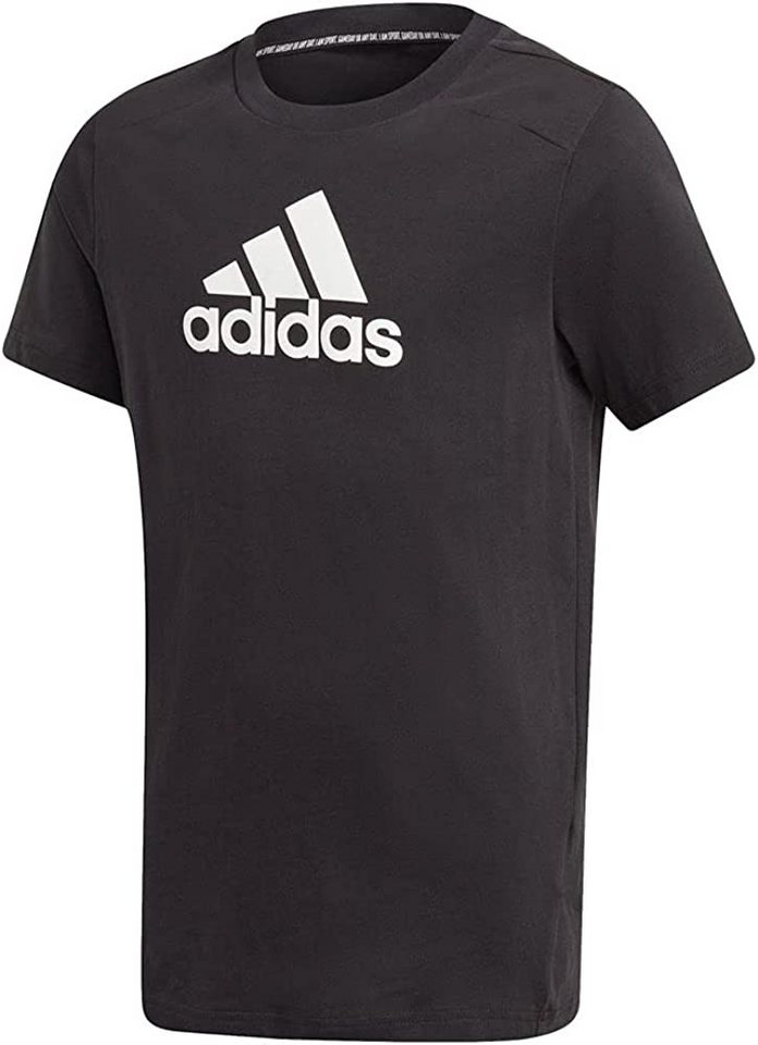adidas Sportswear T-Shirt B Bos Tee Logodruck auf der Brust, Gr.116 von adidas Sportswear