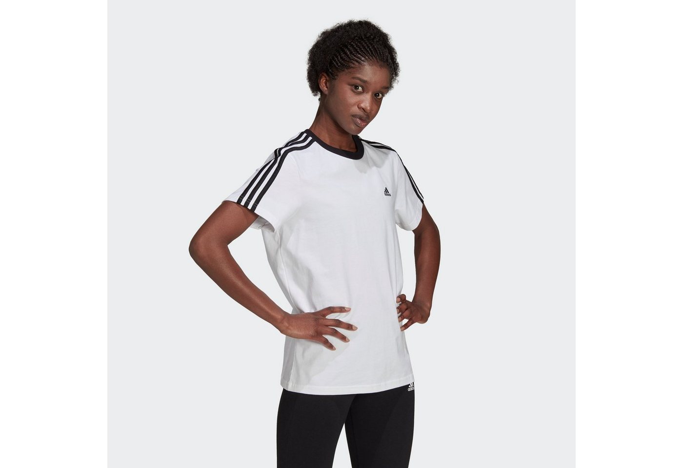 adidas Sportswear T-Shirt ESSENTIALS 3-STREIFEN von adidas Sportswear