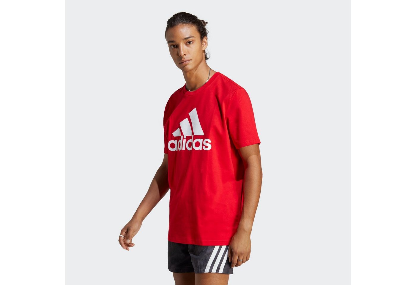 adidas Sportswear T-Shirt »ESSENTIALS SINGLE JERSEY BIG LOGO« von adidas Sportswear