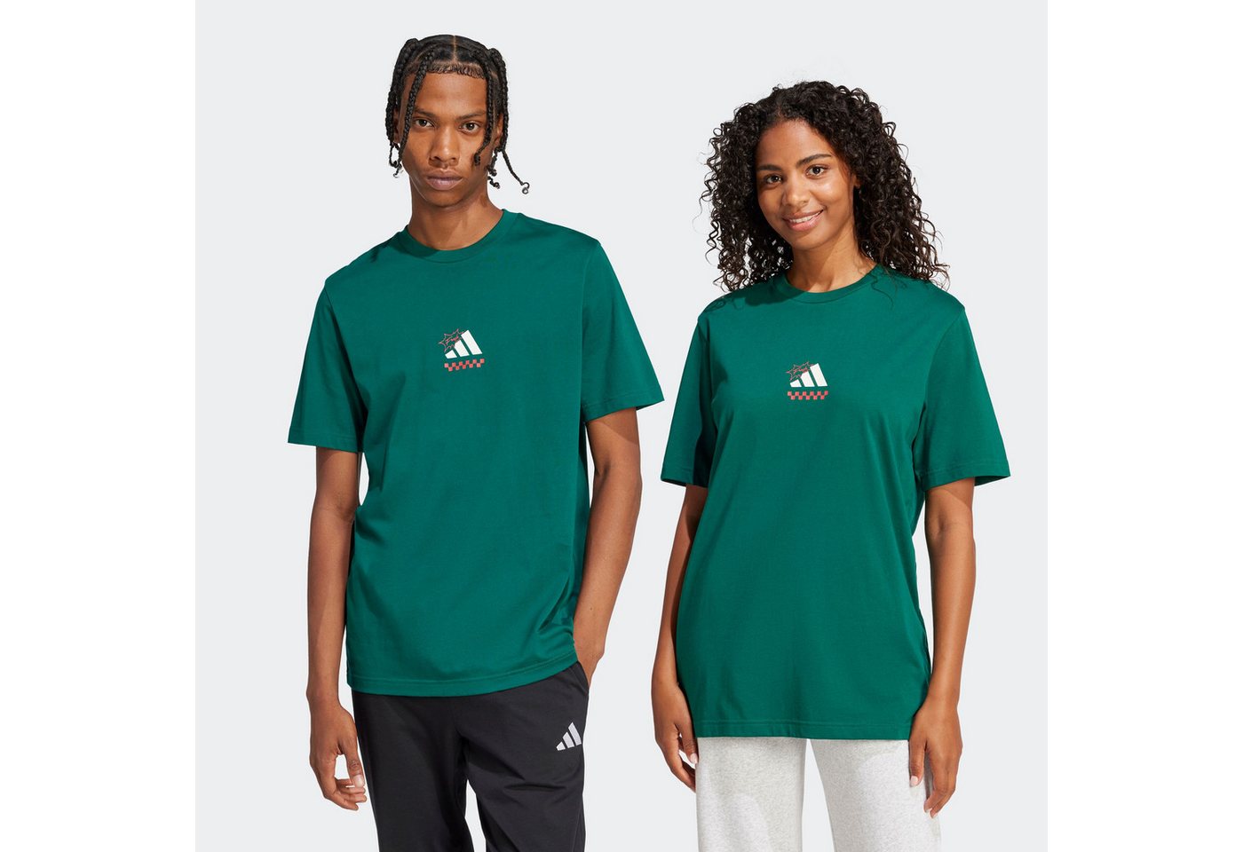 adidas Sportswear T-Shirt M L PIZZA TEE von adidas Sportswear