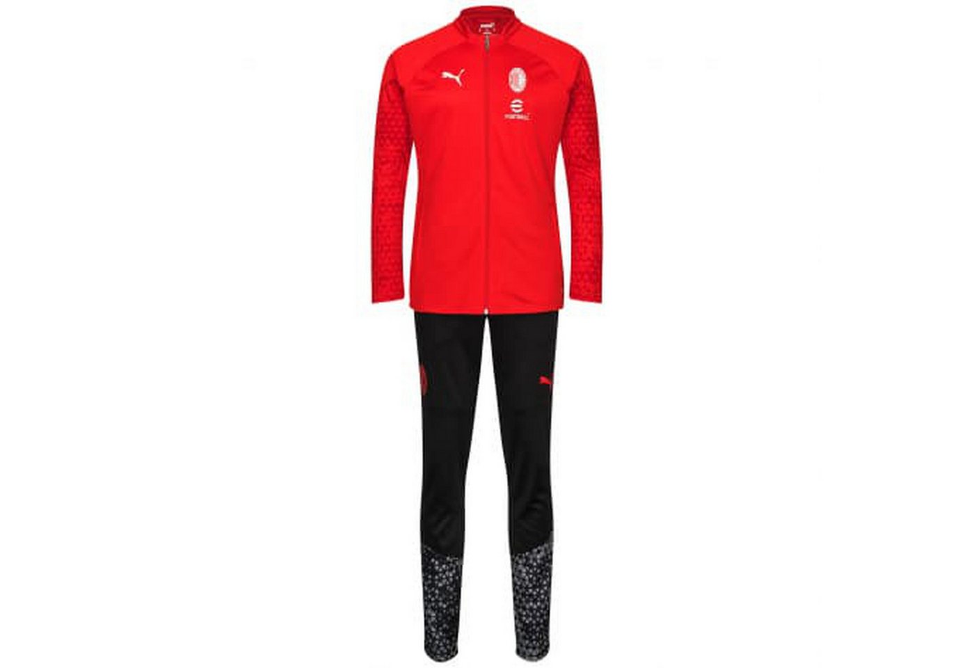 adidas Sportswear Trainingsanzug AC Milan Trainingsanzug Herren Rot/Schwarz Gr. L von adidas Sportswear