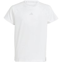 adidas Trainingsshirt Mädchen 001A - white/refsil 164 von adidas Sportswear