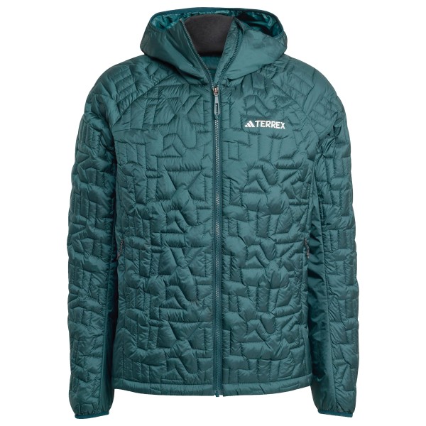adidas Terrex - Terrex Xperior PL Loose Fill Insul. Hooded - Kunstfaserjacke Gr L blau von adidas Terrex