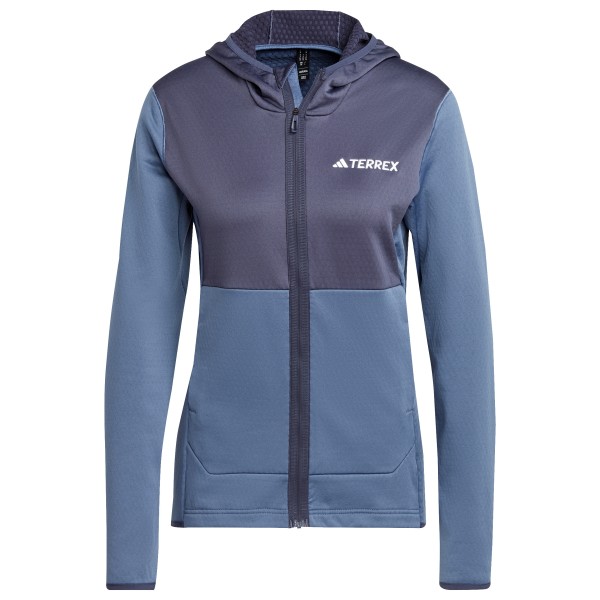 adidas Terrex - Women's Terrex Xperior Light Fleece Jacket - Fleecejacke Gr M blau von adidas Terrex