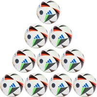 10er Ballpaket adidas Fußballliebe EURO24 Trainingsball 001A - white/black/globlu 4 von adidas performance