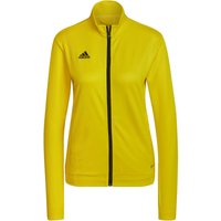 adidas Entrada 22 Trainingsjacke Damen HI2137 - team yellow/black XS von adidas performance
