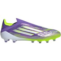adidas F50 Elite Laceless AG Fußballschuhe JR5364 - purple rush/cloud white/lucid lemon 46 2/3 von adidas performance