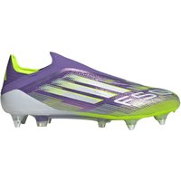 adidas F50 Elite Laceless SG Stollen-Fußballschuhe JH7642 - purple rush/cloud white/lucid lemon 40 von adidas performance