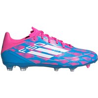 adidas F50 League FG/MG Fußballschuhe Herren IE0603 - solar blue/cloud white/solar pink 46 2/3 von adidas performance