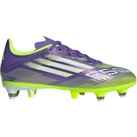 adidas F50 League SG Stollen-Fußballschuhe Kinder JI0016 - purple rush/cloud white/lucid lemon 36 von adidas performance