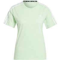 adidas Own The Run 3-Streifen Laufshirt Damen IN8334 - semi green spark L von adidas performance