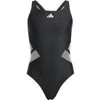 adidas Performance Logo C-Back Badeanzug Mädchen JM8226 - black/white 170 von adidas performance