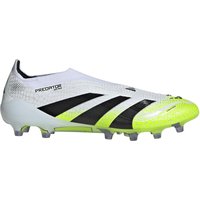 adidas Predator Elite Laceless AG Fußballschuhe JH8877 - cloud white/core black/lucid lemon 40 2/3 von adidas performance