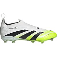 adidas Predator Elite Laceless FG Fußballschuhe Kinder JP9912 - cloud white/core black/lucid lemon 30 von adidas performance