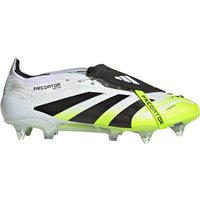 adidas Predator Elite SG Stollen-Fußballschuhe JI1087 - cloud white/core black/lucid lemon 39 1/3 von adidas performance