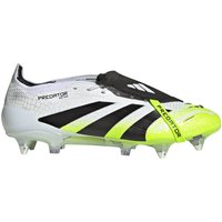 adidas Predator Elite SG Stollen-Fußballschuhe JI1087 - cloud white/core black/lucid lemon 46 2/3 von adidas performance
