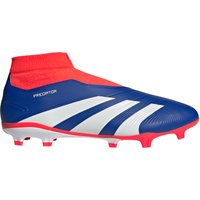 adidas Predator League Laceless FG Fußballschuhe Herren IF6333 - lucid blue/cloud white/solar red 44 von adidas performance