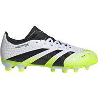 adidas Predator League MG Fußballschuhe Kinder JI1147 - cloud white/core black/lucid lemon 28 von adidas performance