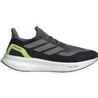 adidas Pureboost 5 Laufschuhe Herren JH6445 - core black/iron met./pulse lime 46 von adidas performance