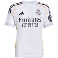 adidas Real Madrid Heimtrikot 2025/26 Kinder JN8887 - white 176 von adidas performance
