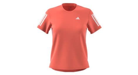 adidas running short sleeve shirt own the run coral women von adidas performance