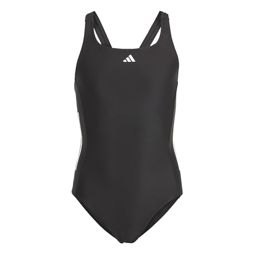 ADIDAS IC4730 Cut 3S Suit Swimsuit Girl's Black/White 3-4A von adidas