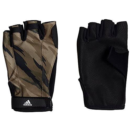Adidas Herren Train Glove GR Handschuhe, Schwarz/Orbit Grün/Fokus Oliv/Weiß, L von adidas