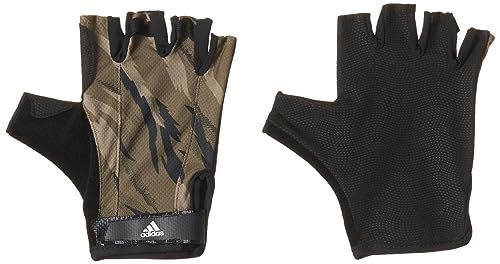 Adidas Herren Train Glove GR Handschuhe, Schwarz/Orbit Grün/Fokus Oliv/Weiß, S von adidas
