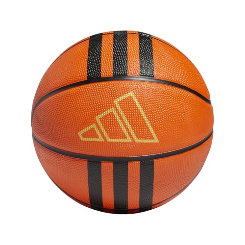 adidas 3-Stripes Rubber X3 Ball HM4970, Womens,Mens basketballs, orange, 5 EU von adidas